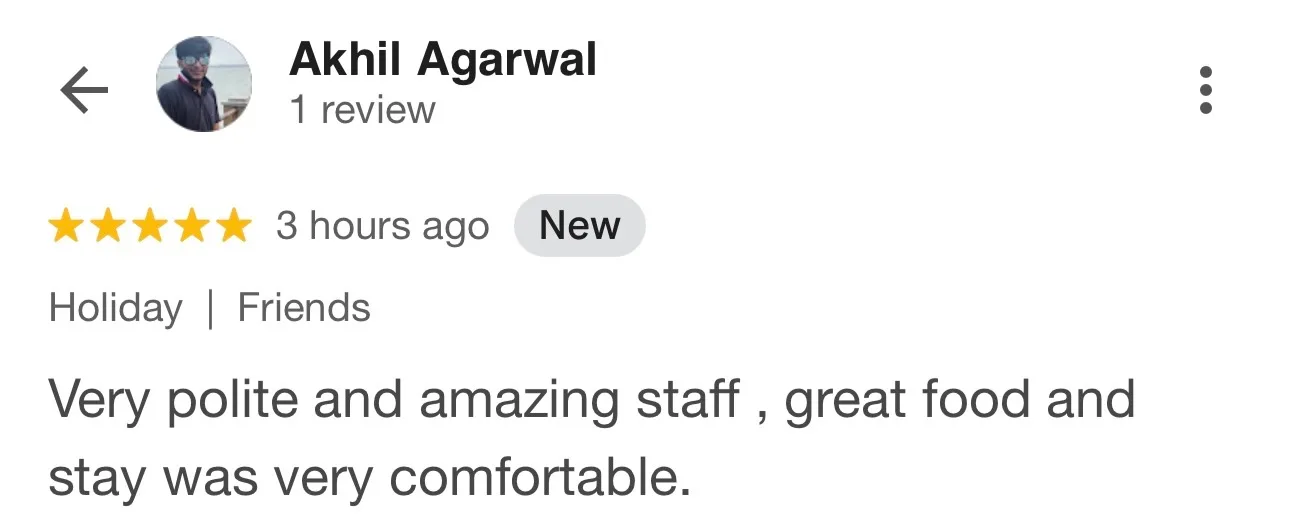 Guest review for Rose Cottage, Shimla