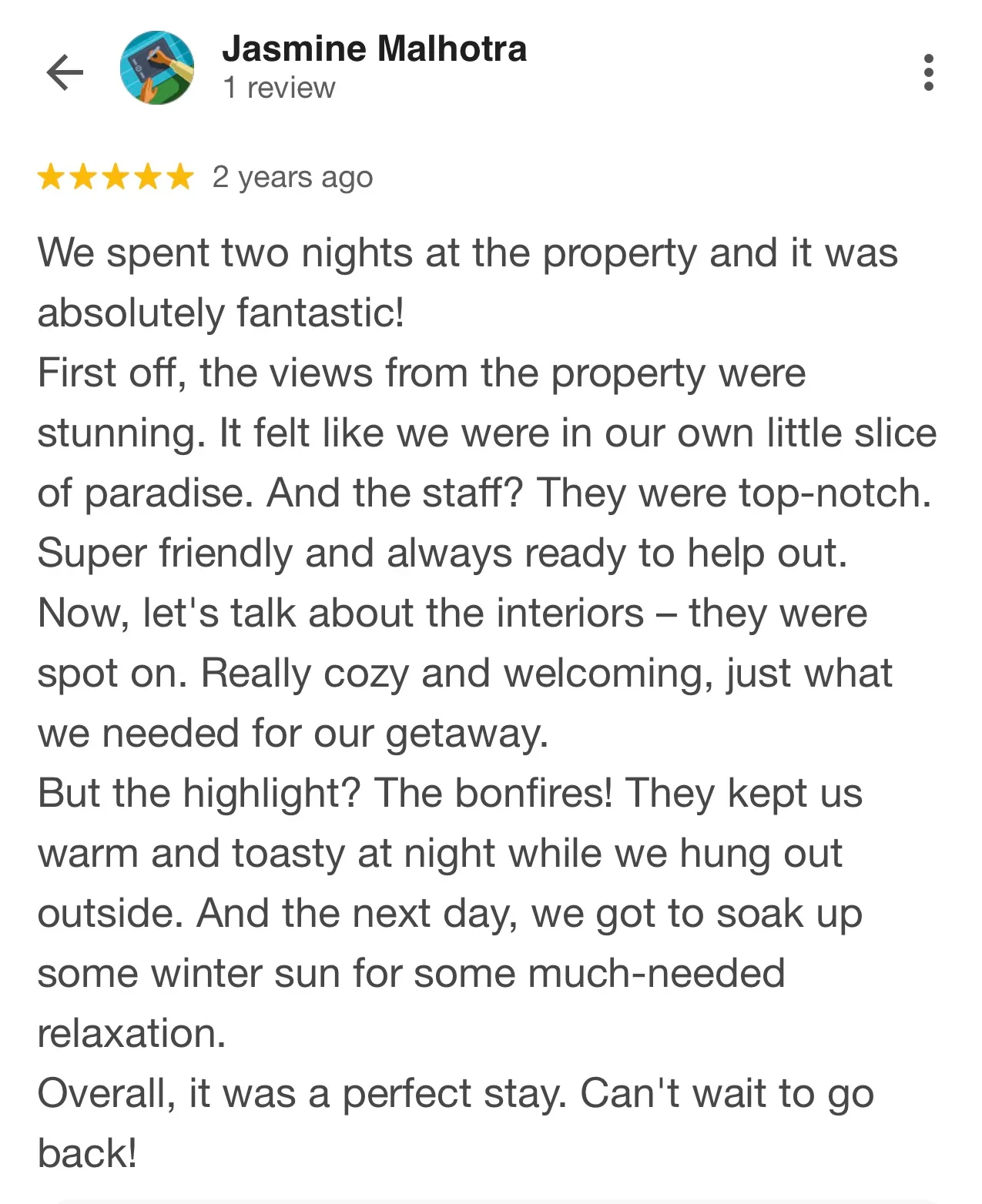 Guest review for Springfield, Kasauli